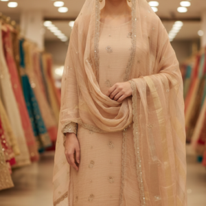 orgenza febric embroidery and handwork