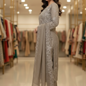 a premium pakistani embroidery & cut work suit a premium pakistani embroidery & cut work suit