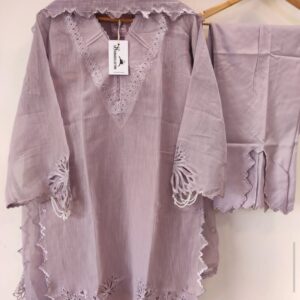 a beautiful pakistani cut work suit